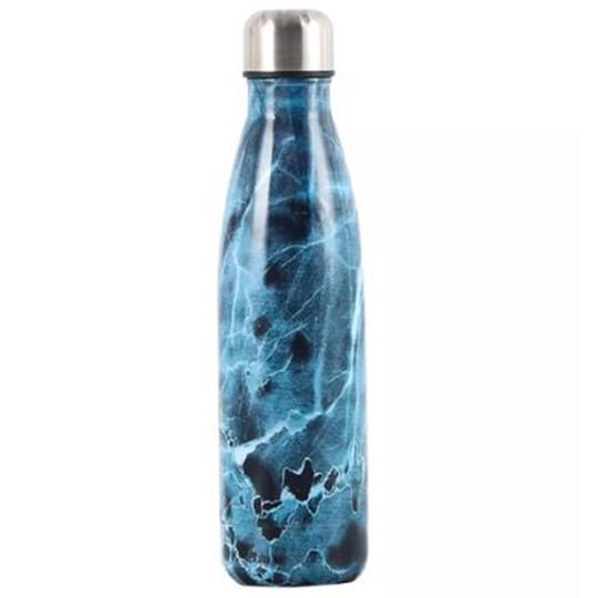 Sugar Love Μπουκάλι Θερμός Ανοξείδωτο 500ml Μπλε
