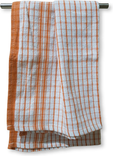 Casa Colori Tea Towel from 100% Cotton in Orange Color 50x50cm Casa Colori Tea Towel from 100% Cotton in Orange Color 50x50cm