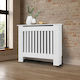 ECD Germany Country Style Radiator Cover White 78x19x82cm