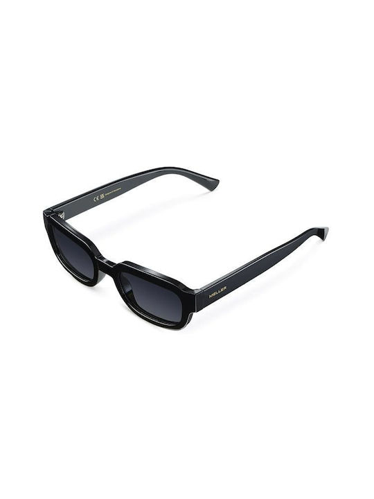 Meller Jamil Women's Sunglasses with All Black Plastic Frame and Black Lens JA-TUTCAR