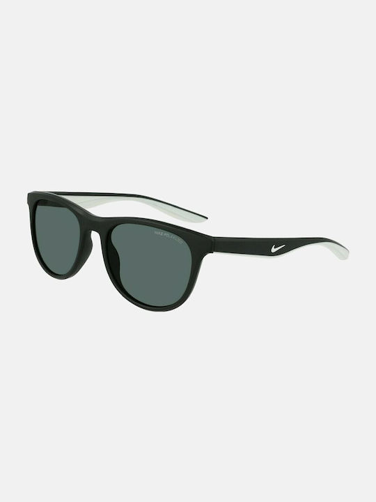 Nike Мъжки Слънчеви очила с Черно Пластмасов Рамка и Черно Леща DQ0838-011