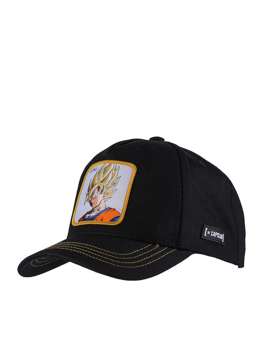 Dragon Ball Z Goku Cap Jockey Черен