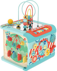 Hape Activity Cube Activity Cube made of Wood for 12++ Months