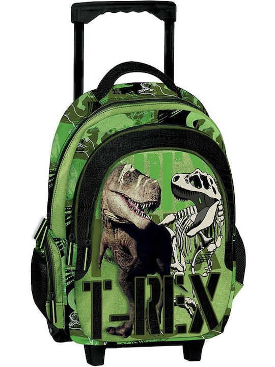 Graffiti School Bag Trolley Elementary, Elementary in Green color