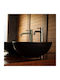 ML-Design Aufgesetztes Waschbecken Keramik 32x32x13.5cm Schwarz