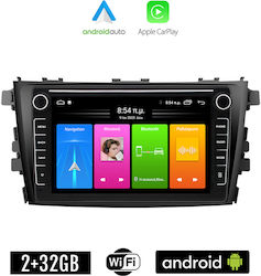 Kirosiwa Sistem Audio Auto pentru Suzuki Celerio 2014> (Bluetooth/USB/WiFi/GPS/Apple-Carplay/Android-Auto) cu Ecran Tactil 8"