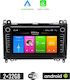 Kirosiwa Sistem Audio Auto pentru Mercedes-Benz Clasa B (W245) 2005-2012 (Bluetooth/USB/WiFi/GPS/Apple-Carplay/Android-Auto) cu Ecran Tactil 8"