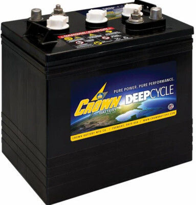Crown Boat Battery CR235-HD with 235Ah Capacity