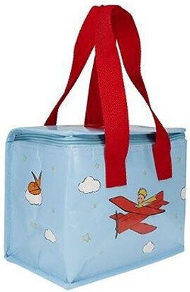 Kiub Le Petit Prince School Insulated Hand Lunch Bag Light Blue 16.5 x 12 x 21.5cm
