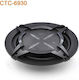 PerVoi Автомобилен Високоговорител 6930 6*9 2pcs 6x9" с 80W RMS (3 начина)