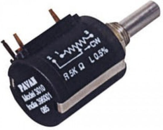Potentiometer 5K/3W/3010 PVT 2Stück 01.009.0169