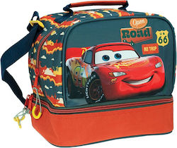 Gim Shoulder Lunch Bag 4.5lt Multicolour Disney Cars L20 x W15 x H21cm