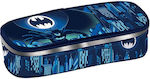 Graffiti Pencil Case with 1 Compartment Blue