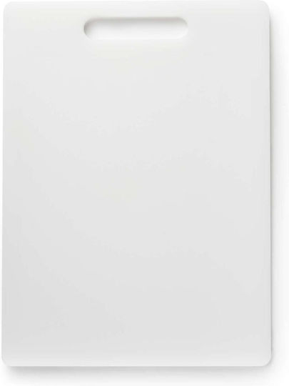 Excelsa Schneidebrett Kunststoff Weiß 30x20cm 1Stück