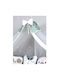 Baby Star Baby Mosquito Net for Room made of Green Tulle 520x180cm