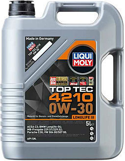 Liqui Moly Autoöl Top Tec 0W-30 C3 5Es