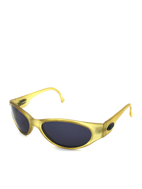 Lacoste Unisex Sunglasses with Beige Plastic Frame and Gray Lens 1510 147
