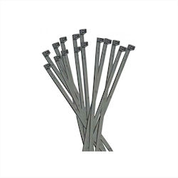 Elematic Δεματικά Καλωδίων Πλαστικά 250mmx4.8mm σε Μαύρο χρώμα (100τμχ) (001399)