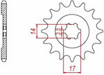 Front Sprocket for Modenas Kriss