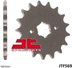 JT Sprockets Vorderes Ritzel für Kawasaki KLX 250