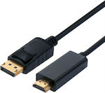 Standard Cable DisplayPort male - HDMI male 3m Μαύρο (S3682-10)