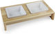 All For Paws Ceramic Bowl Water for Cat 2x 200ml in White Color