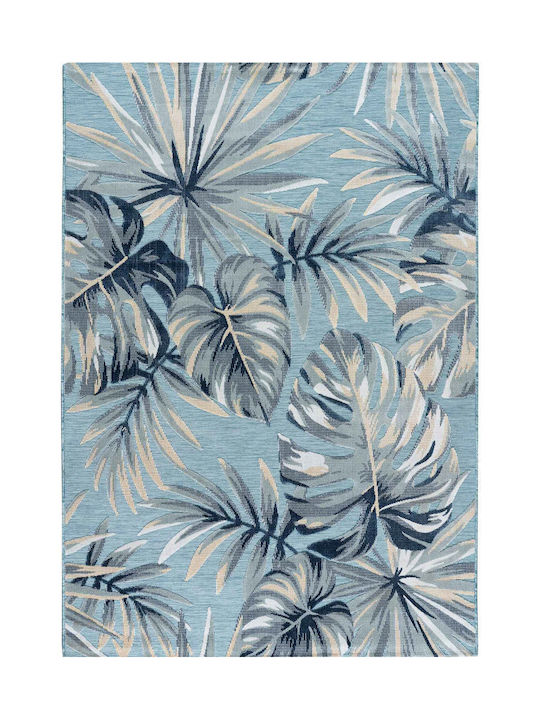 Madi Selva Forest Rug Rectangular Blue