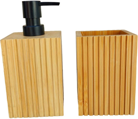 Holz Badzubehör-Set 2 Stück
