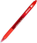 Typotrust Στυλό Gel 0.7mm με Κόκκινο Μελάνι RT