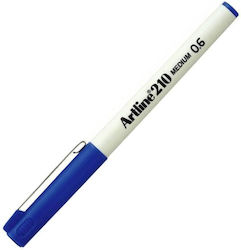 Artline Ανεξίτηλος Μαρκαδόρος Μπλε 0.6mm