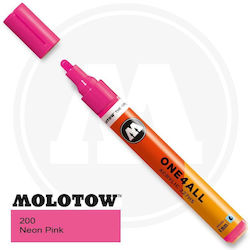 Molotow One4all Ακρυλικός Μαρκαδόρος Ροζ 4mm