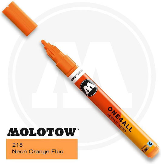 Molotow One4all Marker Acrilic 2mm Portocaliu