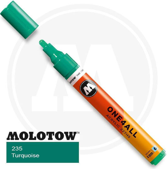 Molotow One4all Acrylic Marker 4mm Turquoise
