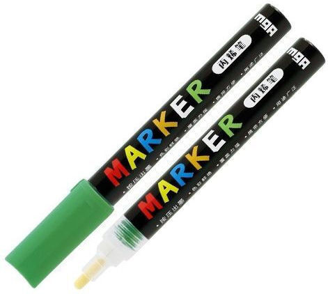 M&G Ακρυλικός Μαρκαδόρος Πράσινος 2mm