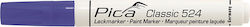 Pica Classic Marker Permanent 4mm Albastru