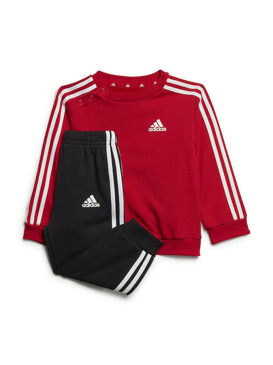 Adidas Παιδικό Σετ Φόρμας Κόκκινο 2τμχ