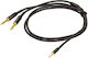 Proel Cable 2 x 6.3mm male - 3.5mm male 1.5m (CHLP170LU15)