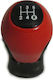 Toyota Shift Knob for Toyota Yaris Red