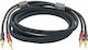 Oehlbach Καλώδιο Ηχείου Banana - Banana 2m (D1C10840)