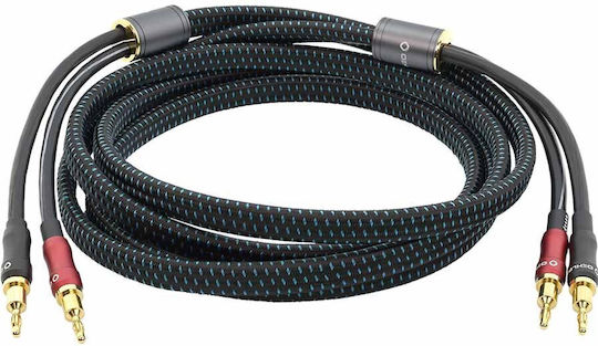 Oehlbach Καλώδιο Ηχείου Banana - Banana 2m (D1C10840)