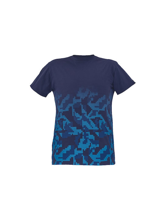 Cerva Neurum T-Shirt Εργασίας Μπλε