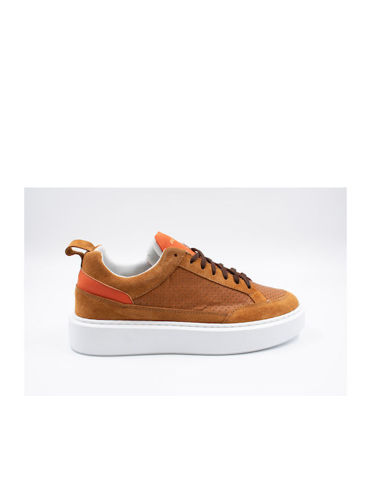 Perlamoda Sneakers Tabac Brown