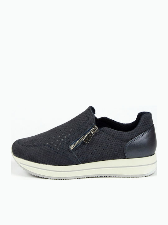 Γυναικεία Ανατομικά Sneakers Navy Μπλε