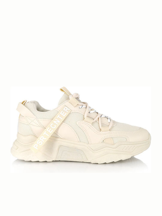 Malesa Damen Sneakers Beige