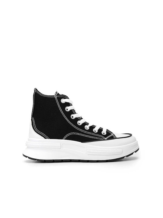 Plato Femei Flatforms Sneakers Negre