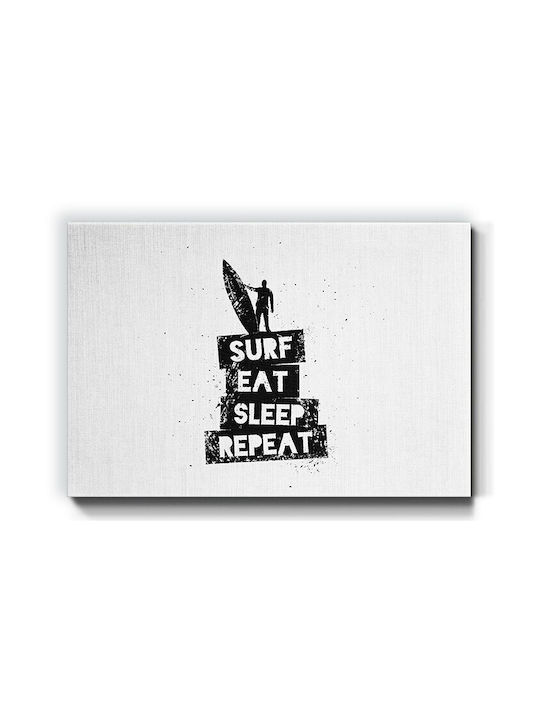 Walls Surf, Eat, Sleep, Repeat Πίνακας σε Καμβά...