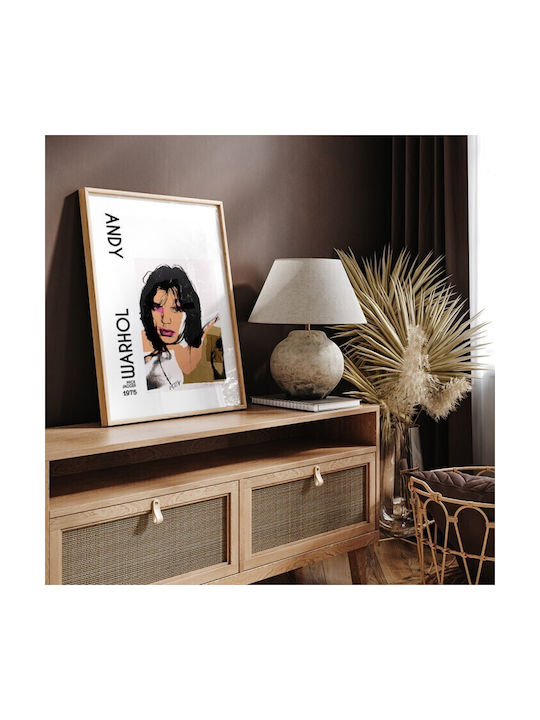 Walls Wooden Frame Poster 50x70cm