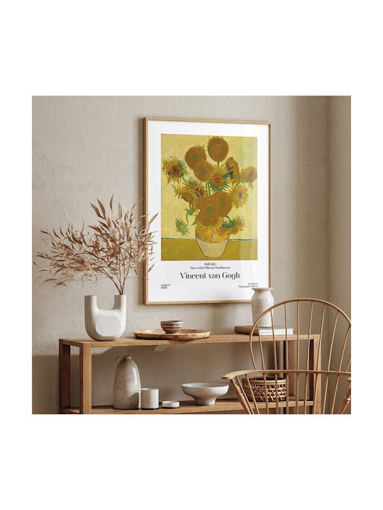 Walls Poster Frame Replica of Van Gogh Wooden 3...