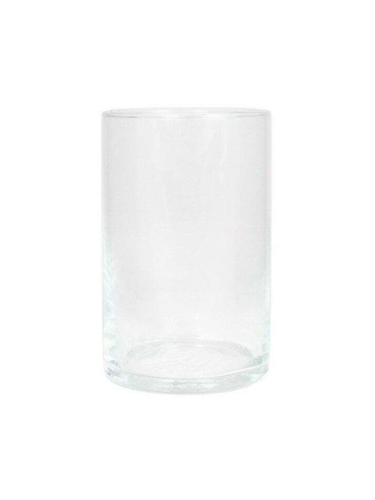 Floran Glass Vase 12.5x12.5x20cm