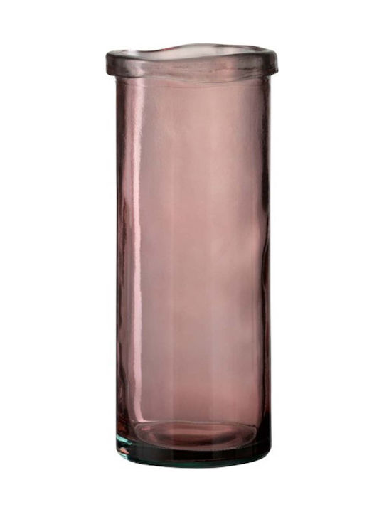 Jolipa Διακοσμητικό Βάζο Glas Virgine Rosa 36cm 1Stück